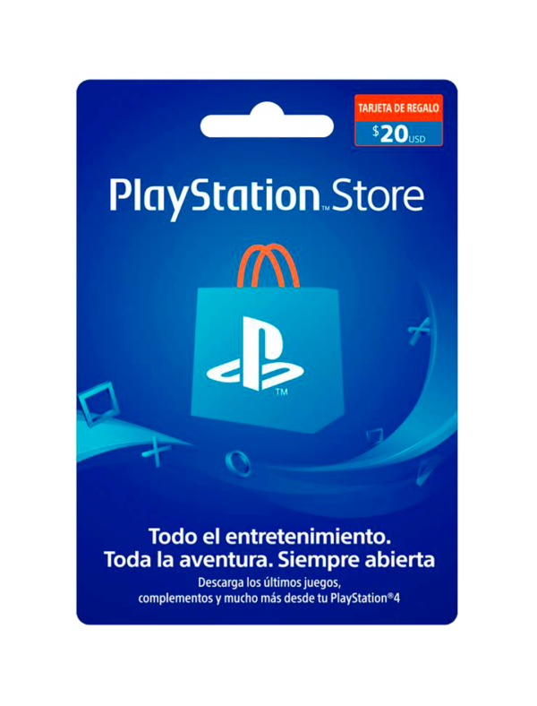 Tarjeta de regalo PlayStation $20