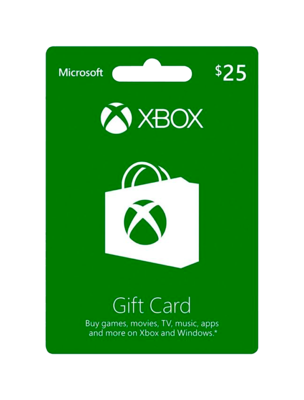 Tarjeta de regalo Xbox $25