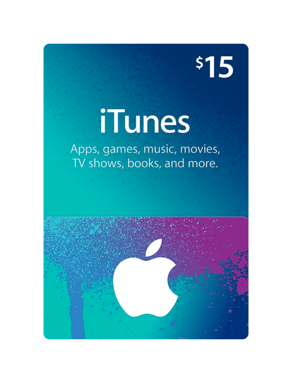 Tarjeta de Regalo iTunes $15