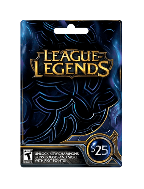 Tarjeta de Regalo League of Legends $25