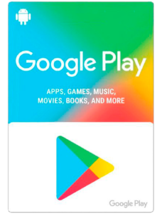 Tarjeta de Regalo Google Play