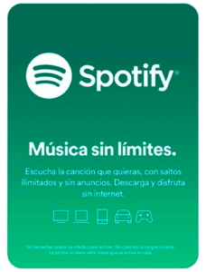 Musica sin limites con Spotify